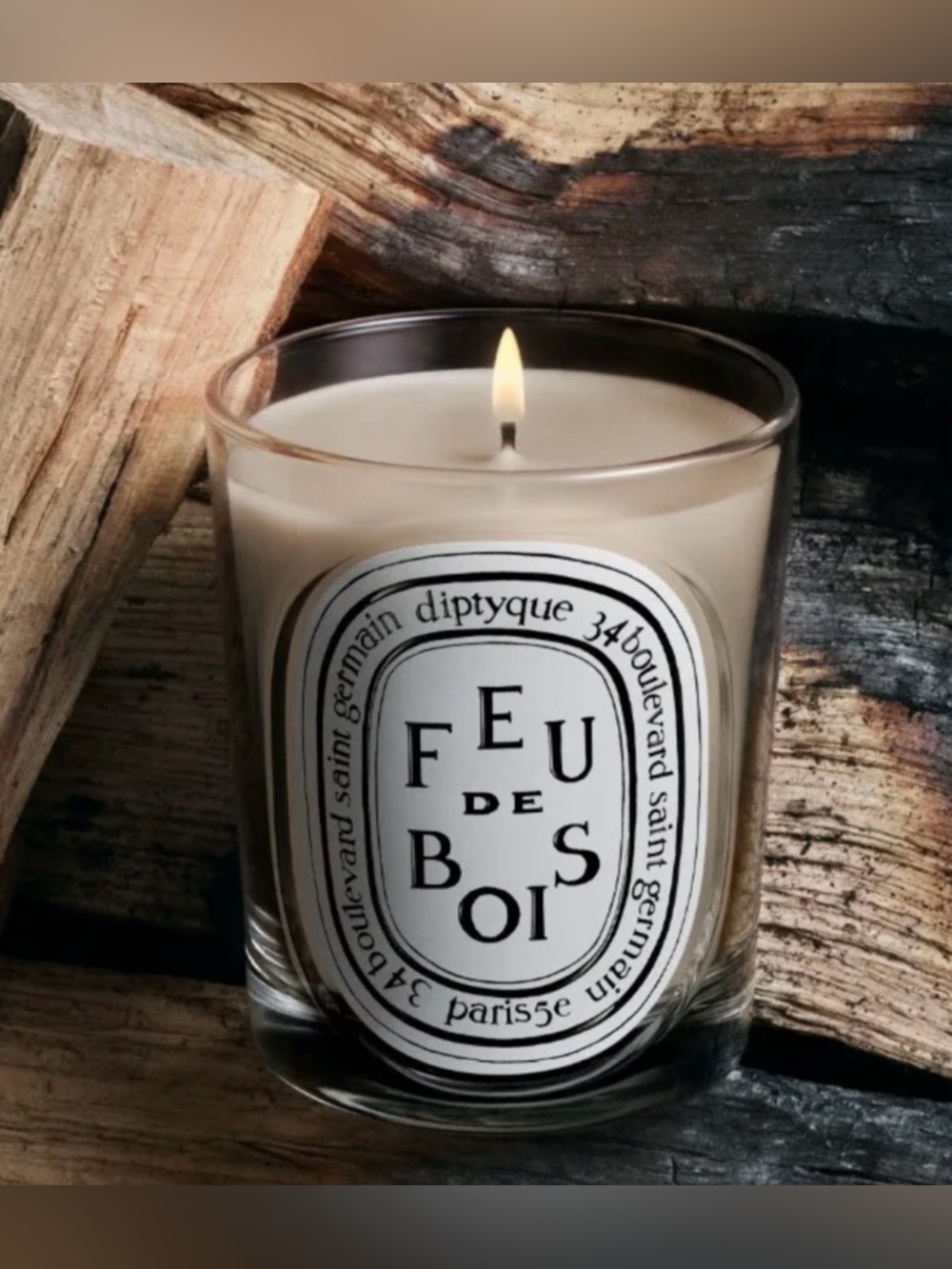 Diptyque Paris Feu de Bois Scented Candle 190g 🪵